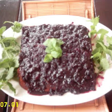 Blueberry Upside Down Cake