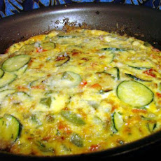 Bell Pepper and Zucchini Frittata