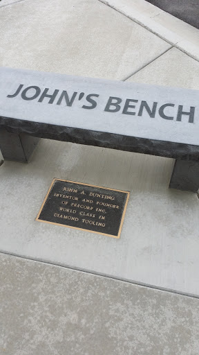 Historical Plaque and Bench