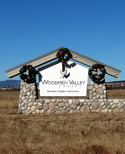 Woodmen Valley Chapel Sign