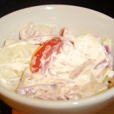 Angel's Tomato Cucumber Salad