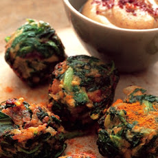 Cook the Book: Crunchy Red Swiss Chard Falafel 