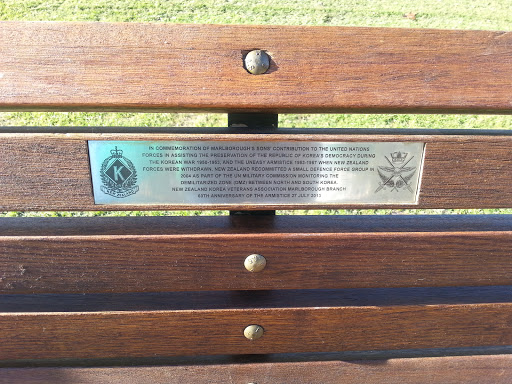 Marlborough Sons Commemoration Seat