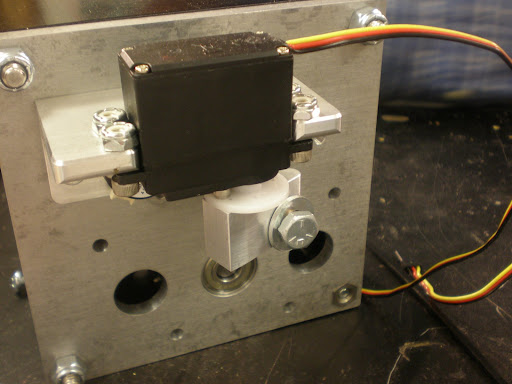 Close up of Servo