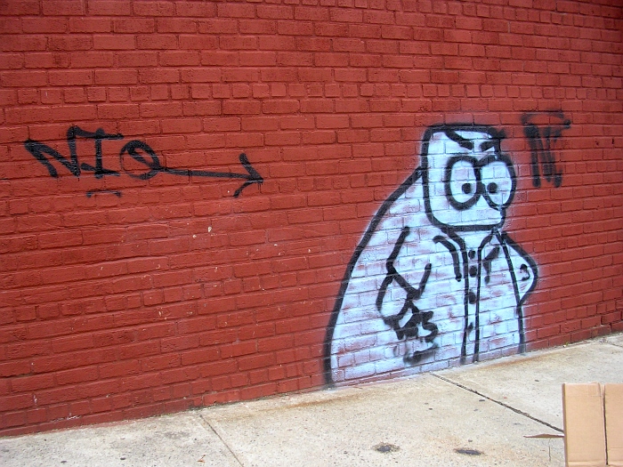 New York City graffiti photograph