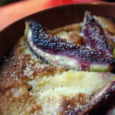 Spiced Fig and Quince Flaugnarde