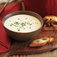 Potato, Onion and Blue Cheese Soup