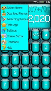 How to download SCalc theme Jelly Cyan 1.05 mod apk for pc