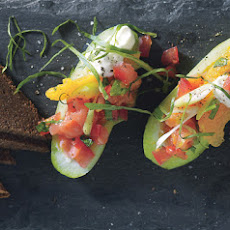 Salmon and Cucumber Boats
