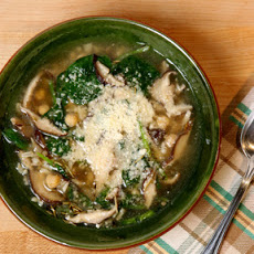 Hearty Spinach and Chickpea Soup