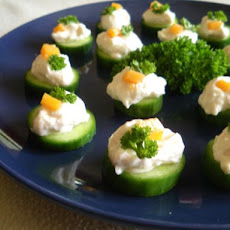 Light Cucumber Canapes