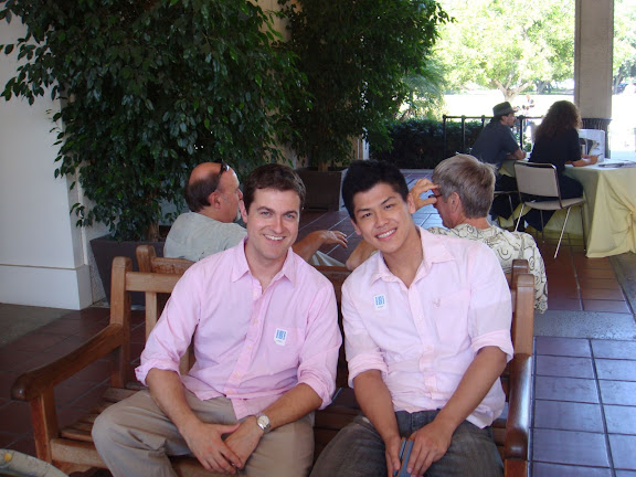 it was pink shirt day. they got the memo.