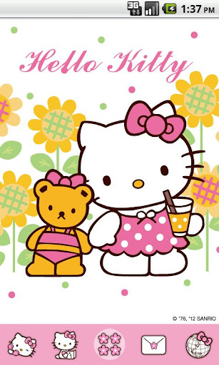 Hello Kitty Sunflower Theme