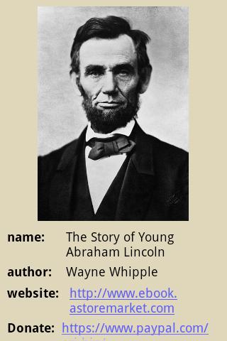 【免費書籍App】Young Abraham Lincoln-APP點子