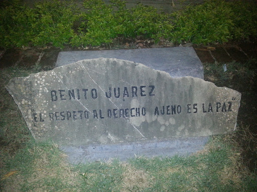 Placa Benito Juarez