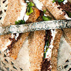 Goat-Tea Sandwiches