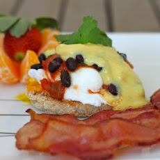 Eggs benedict Huevos Rancheros Style