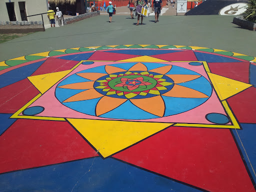 Big Mandala on the Floor