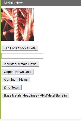 Metals News