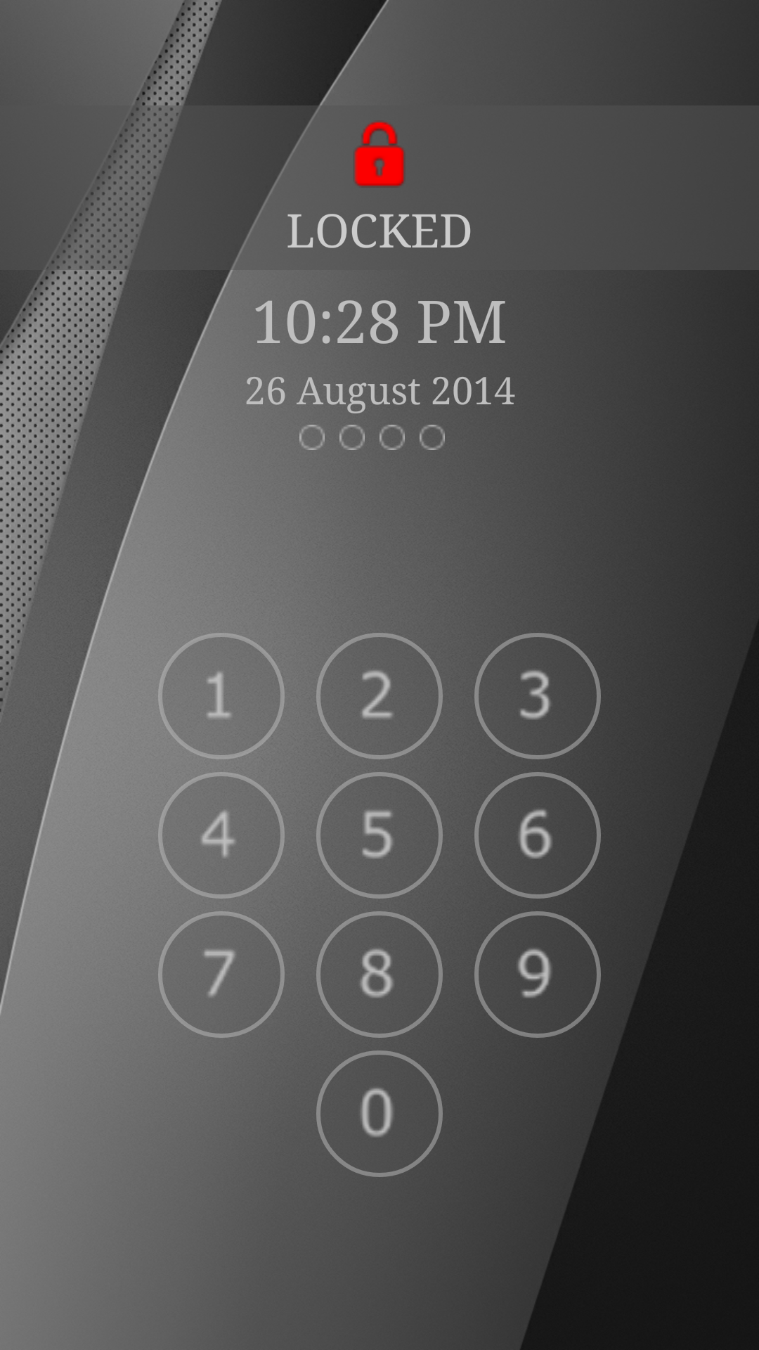 Android application App Lock (Keypad) screenshort