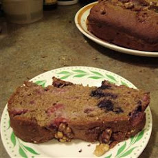 Whole Wheat Banana Strawberry Loaf