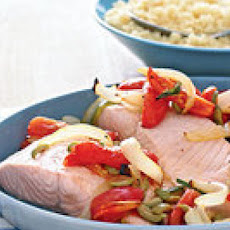 Smothered Salmon