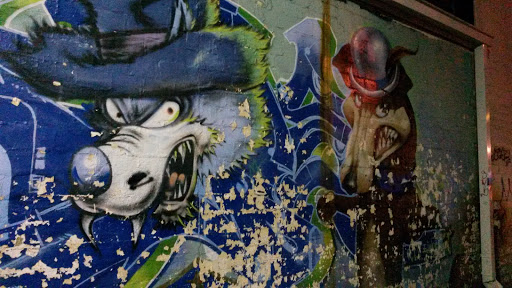 Wolf Pack Mural