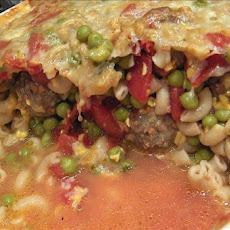 Mac & Meatball Casserole
