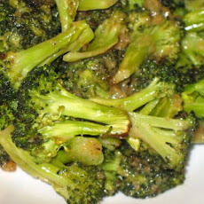 Roasted Broccoli With Raisin Vinaigrette