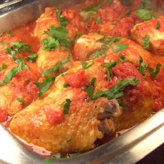 Spanish Chicken With Peppers