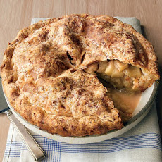 Cheddar-Crusted Apple Pie