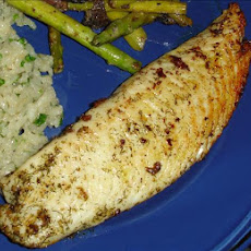 White Fish In Herbed Butter