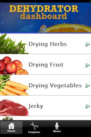 Dehydrator Dashboard