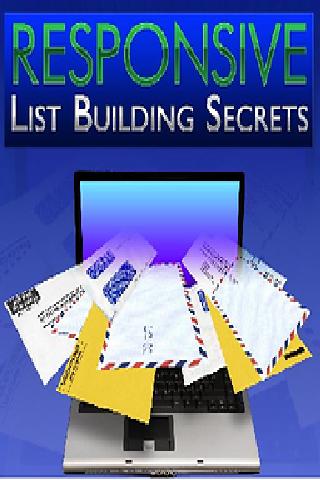 List Building Secrets