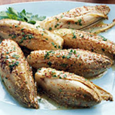 Baked Flounder Fillets in Lemon-Soy Vinaigrette