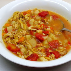 Healthy Manhattan Clam Chowder