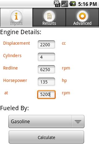 Horsepower Calculators - Lite