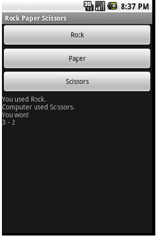 Rock Paper Scissors