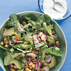 Winter Salad with Lemon-Yogurt Dressing