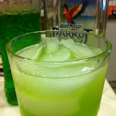 Pineapple Melon Colada Martini