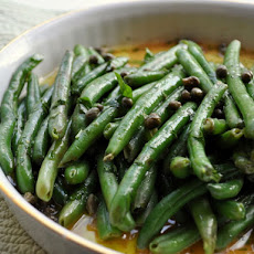 Haricot Verts with Sauce Ravigote
