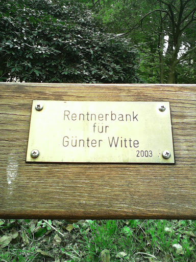 Rentner Bank fur Guenter