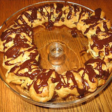 Chocolate Cream Puff Ring