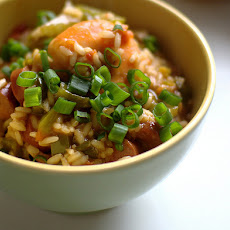 Spiked Shrimp and Sausage