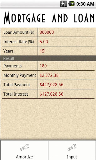 Mortgage and Loan Calculator