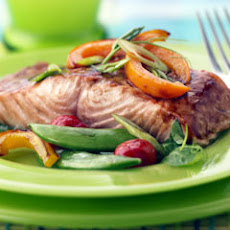Sesame Ginger Salmon With Vegetables