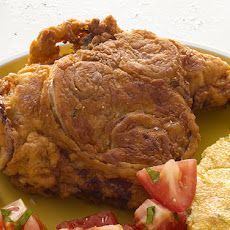 Onion-Ringed Fried Chicken