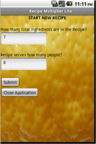 The Recipe Multiplier Lite