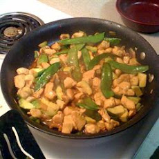 Avocado Chicken Stir-Fry