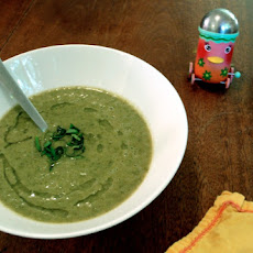 Pureed Kale & White Bean Soup